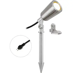 EVN, Éclairage d'extérieur, PC680602 inox LEDSpot avec piquet de terre... pas cher
