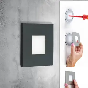 EVN-Lichttechnik, Applique + plafonnier, Applique murale encastrée à LED (55 lm) pas cher