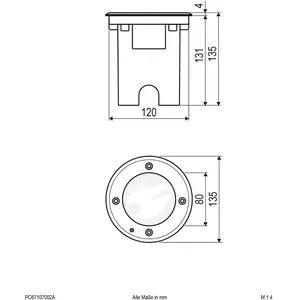 EVN-Lichttechnik, Éclairage d'extérieur, Encastré de sol à LED (373 lm...Vendu pargalaxus