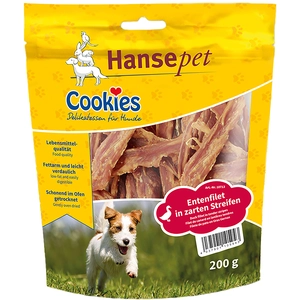 Cookie's Hansepet Cookies Filets de canard en lanières tendres pour chien pas cher