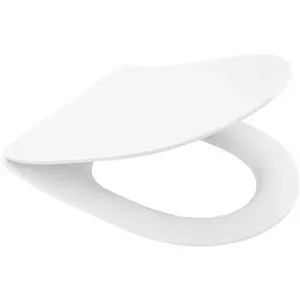 Schulte Afneembare Wc-bril - soft close - Zitting En Deksel - Duroplast - Wit