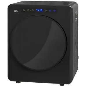 Sèche-linge 4kg 6 Programmes 40-60°C Compact Commande Tactile Noir - I... pas cher