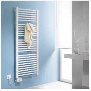 Kermi Elektrische badkamerradiator Basic-E, recht, fks wit links, 600 ...