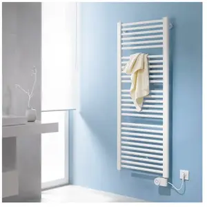 Kermi Elektrische badkamerradiator Basic-E, recht, fks wit rechts, 400...