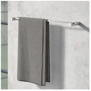 Zack Carvo handdoekstang 65,8x2,3x10cm Mat Gesatineerd RVS pas cher