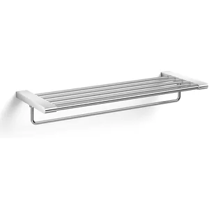 ZACK Atore handdoekrek 64x23,5x9,5 cm geborsteld RVS pas cher