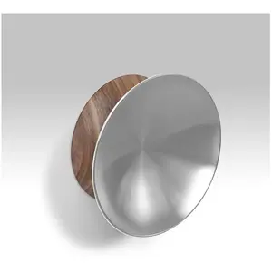 ZACK Kover wandhaak Ø 7,5x3 cm geborsteld RVS pas cher