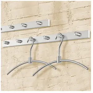 ZACK Accolo kapstok met 6 haken 60cm RVS-look pas cher
