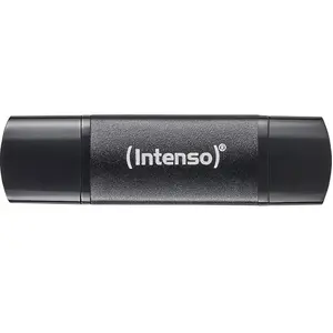 Intenso USB Stick Flex Line 256GB USB 3.2 GEN 1X1 Black (256 Go, USB-A, USB-C), Clé USB, Noir pas cher