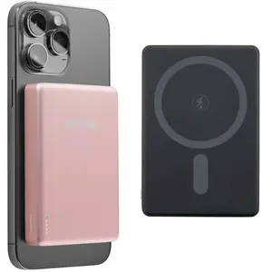 Intenso Magn. Wireless Powerbank MW10000 10000 mAh Rosé (10000 mAh), Chargeur de secours, Rose pas cher