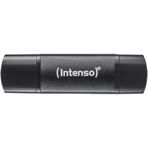 Intenso USB Stick Flex Line 32GB USB 3.2 GEN 1X1 Black (32 Go, USB-A, USB-C), Clé USB, Noir pas cher