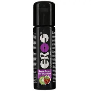 Lubrifiant Eros parfum Fraise / Kiwi 100ml pas cher