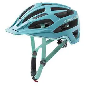 Comparateur de prix : Cratoni C- Flash (MTB) Casque de vélo Unisex-Adult, Turquoise, Taille Unique