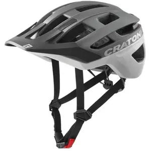 Cratoni Unisexe - Adulte Allrace Casque Vélo Anthracite/Blanc Mat, L pas cher