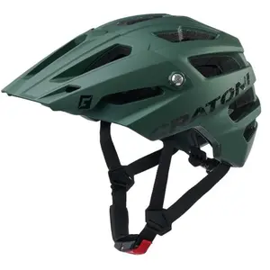 Cratoni Unisexe - Adulte Alltrack Casques Vert Métallique Mat L pas cher