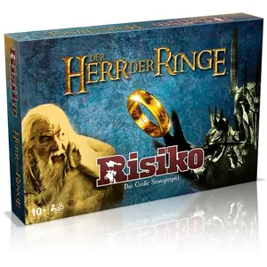 Winning Moves Le Seigneur Des Anneaux : Risiko Édition Allemande Jeu De Société pas cher