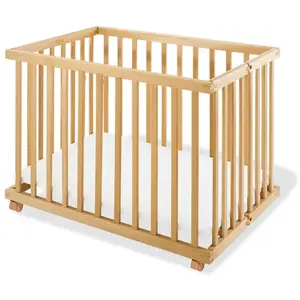 PINOLINO Playpen 'Levin' small, foldable, untreated pas cher