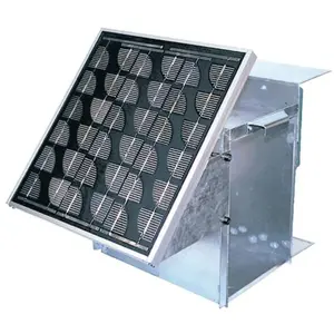 Kerbl Panneau solaire 25 W avec support pour appareils avec prise pour solaire