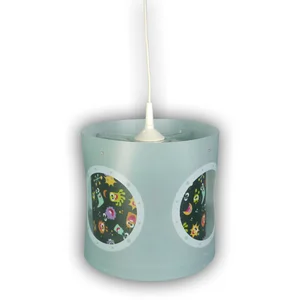 Niermann Standby 174 Aliens Suspension pivotante en plastique 60 W E27 Multicolore 25 x 25 x 27 cm pas cher