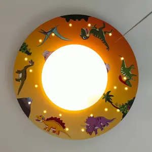 Niermann Stand By, Applique + plafonnier, Niermann Dino LED Plafonnier E27 Multicolore, Multicolore Made in Germany (E27) pas cher
