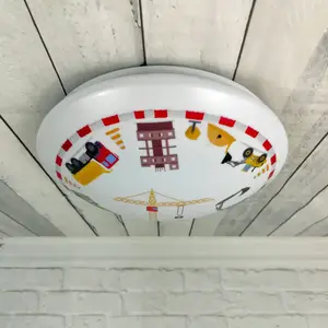Niermann Stand By, Applique + plafonnier, Niermann Baustelle plafonnie... pas cher