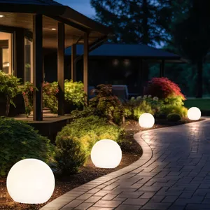 Expo Börse - Boule lumineuse solaire boule de jardin lumineuse solaire... pas cher