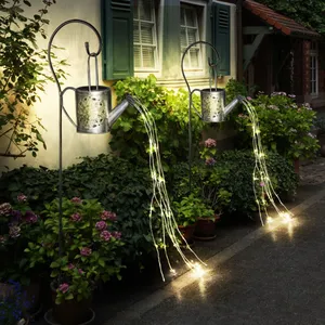 Expo Börse - Lampe solaire enfichable arrosoir lampe de jardin d'extér... pas cher