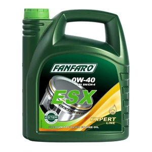 Fanfaro ESX 0W40 Motorolie - 4 liter - hoge kwaliteit