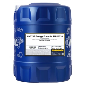 20 Liter 5W-30 Energy Formula RN Mannol 7706-20 pas cher