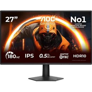 AOC 27G50F (1920 x 1080 pixels, 27"), Moniteur, Noir pas cher