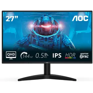 Comparateur de prix : Monitor AOC Q27B36X 27 Quad HD 144Hz IPS 0 5ms HDR10 AdaptiveSync