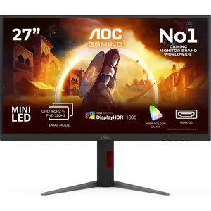 AOC Agon U27G4XM (3840 x 2160 pixels, 27"), Moniteur, Noir