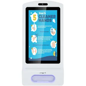 Allnet Écran 21 pouces, terminal kiosque de désinfection, Android 7, R... pas cher