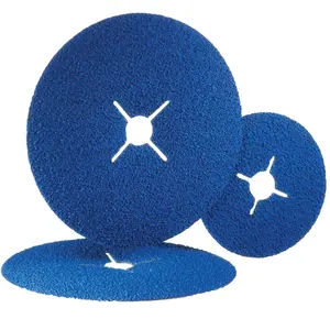 Finish - Disque fibre zirconium rb 414 x 125 x 25mm G80 boîte de 25 - ... pas cher