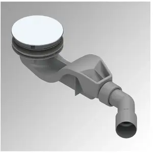 Bette, Siphon, GmbH & Co.KG BE Garniture d'écoulement BetteSolid 50 blanc, antidérapant Pro (Ensemble de drainage) pas cher