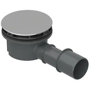 Bette, Siphon, Compact + garniture d'écoulement, latéral, débit d'écoulement 0,5 l/s, B568-901, B568-901 (Ensemble de drainage) pas cher