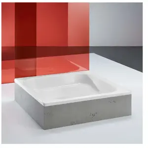 Bette, Baignoire, Receveur de douche Intra 700 x 700 x 150 mm blanc li... pas cher