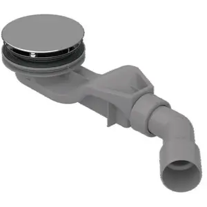 Bette, Siphon, B597-901 Garniture d'écoulement BetteSolid 30 chromée (Ensemble de drainage, 1") pas cher