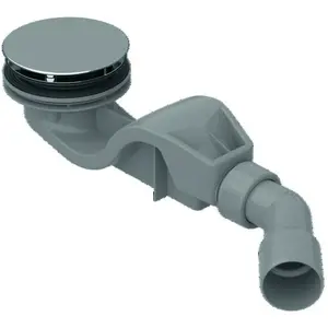 Bette, Siphon, Garniture de vidage Solid 50 0,6 l/s Couvercle chromé B... pas cher