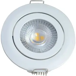 Ledino, Applique + plafonnier, Luminaire encastré Holstein MW 5 Watt 2700 K Blanc (330 lm) pas cher