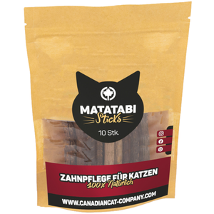 10x Canadian Cat Company Matatabi soins dentaires pour chats pas cher