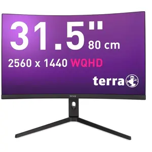 Wortmann TERRA LCD/LED 3285W HA black CURVED USB-C/HDMI/DP (2560 x 144... pas cher