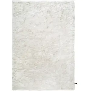 benuta Shaggy Whisper Tapis à poils longs Blanc 120 x 170 cm | Tapis à...