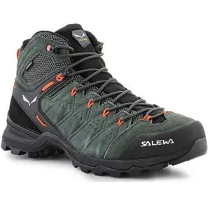 Salewa, Hommes, Chaussures de randonnée, Alp Mate Mid WP (46.5), Vert