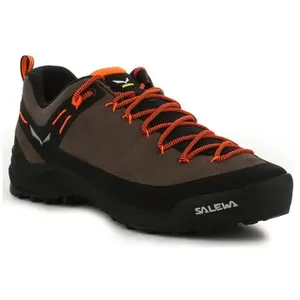 Chaussures de randonnée SALEWA Wildfire MS Leather Marron - Homme/Adulte - Respirant pas cher