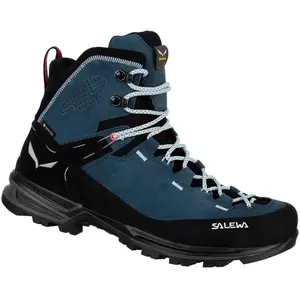 Salewa, Femmes, Chaussures de randonnée, Chaussure Mountain Trainer 2 Mid Gore-Tex Da (40.5), Bleu pas cher