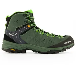 Chaussures de Randonnée SALEWA MS Alp 2 Mid Gtx Vert - Homme/Adulte - Alpinisme - Montagne - Respirant