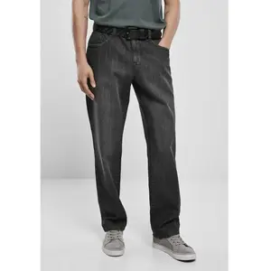 Urban Classics - Loose Fit Broek - 33/34 inch - Zwart