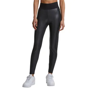 Urban Classics - Faux Leather Legging - 2XL - Zwart