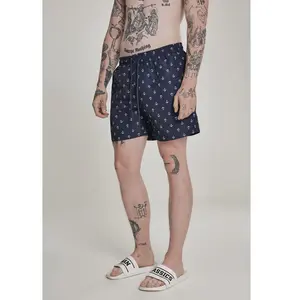 Comparateur de prix : Urban Classics Pattern Swimshort - Anker - Zwembroek